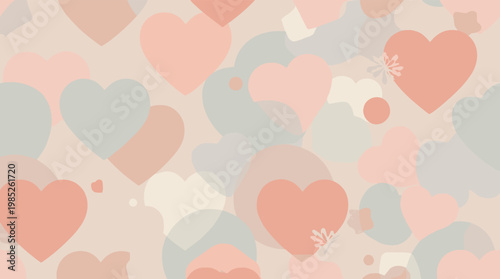 A serene and minimalist abstract background in shades of coral and beige. Ideal for website design, social media graphics, or presentations seeking a 