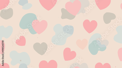 A calming and minimalist background featuring soft, rounded organic shapes. Ideal for websites, presentations, or creative projects needing a subtle, 