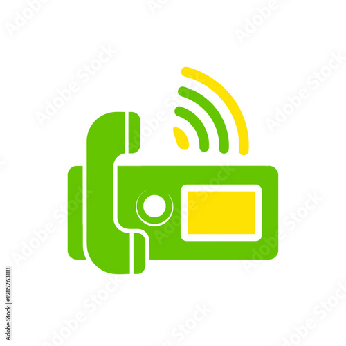 Emergency Communication Device Illustration