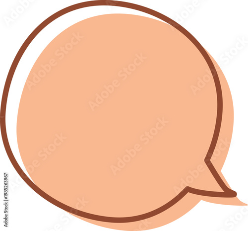 吹き出しレトロポップ_円形3