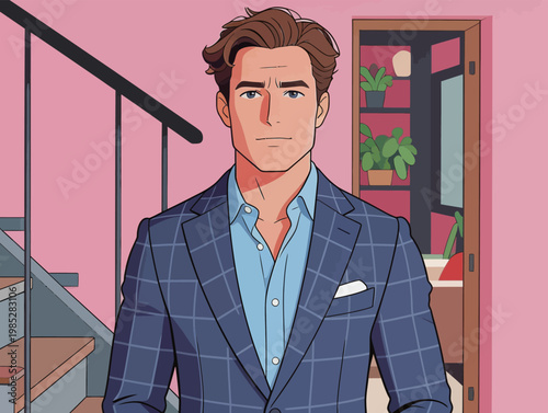 Portrait of a Smiling African American Teenager