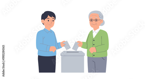 Voters Cast Ballots In Election