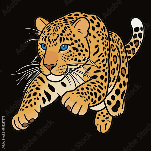 Illustrated Portrait of a Well-Dressed Senior Man