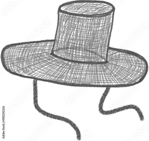 Traditional Hats Korean Joseon Dynasty Men's Hats