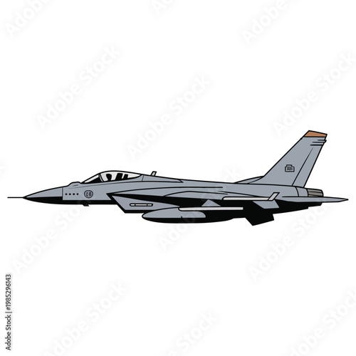 military jet fighter