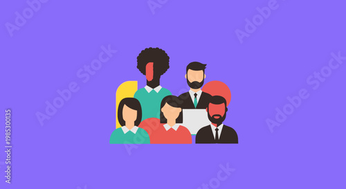 Diverse Group of Business People.