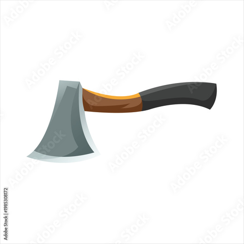 Wood Cutting Hatchet or Small Axe Vector