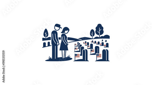 Memorial Day Remembrance at the Cemetery