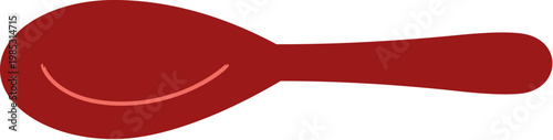 Maroon Spoon