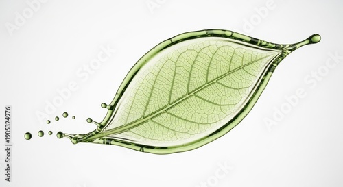fresh green leaves