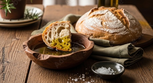 bread with herbs