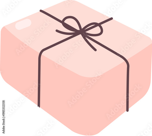 Tied Giftbox in Pink