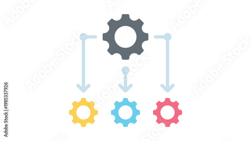 Hierarchical integration of interconnected systems through modular components Vector