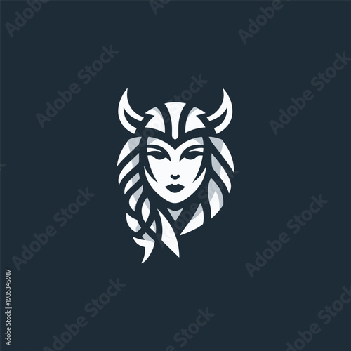 Viking Girl Logo