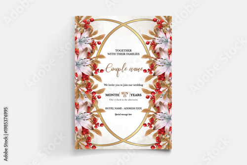 Save the date wedding invitation templates