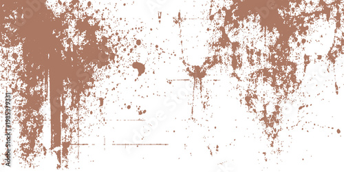 Abstract an aged, textured surface showcasing the organic beauty of paint splatters and grunge patterns. it's perfect to evoke a sense of weathered charm, artistic expression, and textural complexity.