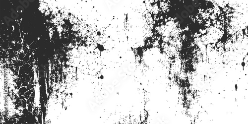 Abstract black grunge texture. A photorealistic portrayal of an aged and weathered surface. Showing a sense of decay and vintage elegance.