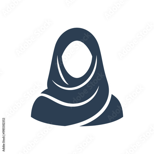 Muslim Woman Hijab Fashion Icon