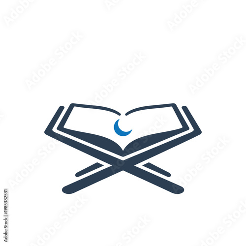 Holy Quran on Rehal Icon