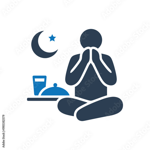 Breaking Fast with Prayer Icon