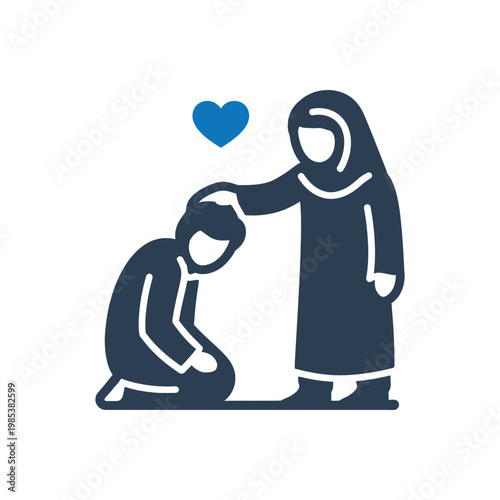 Maternal Blessing and Respect Icon
