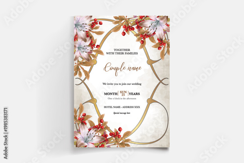 Save the date wedding invitation templates