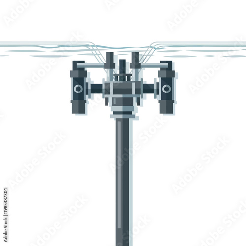 Underwater Electrical Transformer Substation, Marine Technology, Ocean Power