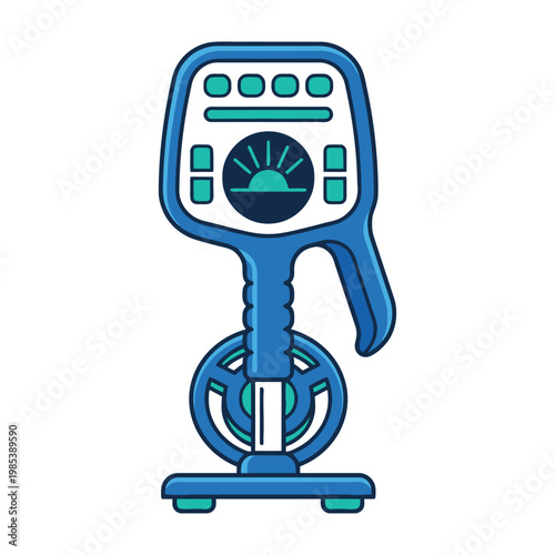 Geological Survey Equipment Handheld Metal Detector for Archaeological Research and Soil Analysis