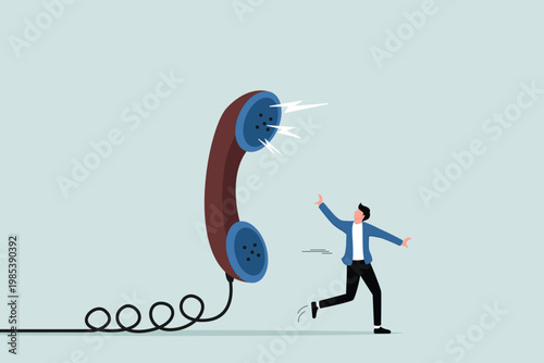 Dissatisfaction with product or service issues, angry feedback from clients, the concept of product owners and entrepreneurs avoiding calls containing loud complaints from customers or clients.