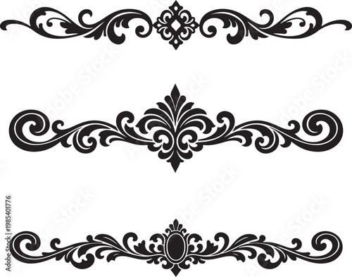 Ornamental designs in graphic context