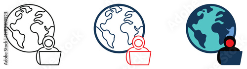 Dark web icon set collection showcasing hacking symbols, anonymity masks, encrypted network icons, cyber threat graphics, digital privacy concepts, clean scalable vector illustrations