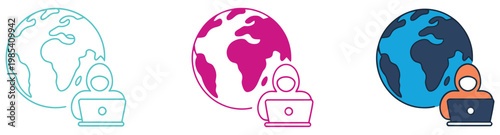 Dark web icon set collection featuring anonymous hacker symbols, encrypted data icons, cybersecurity threats, deep web access graphics, privacy protection elements, modern minimal vector design