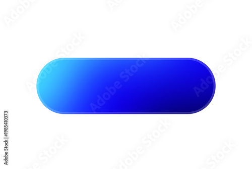 Blue rounded rectangle button element