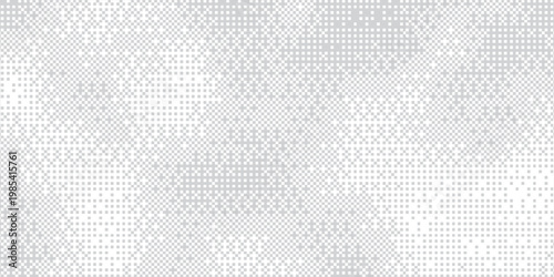 Abstract pixel halftone gradient texture with repeating bitmap gradient and simple design, smooth tonal transitions and subtle depth, background design