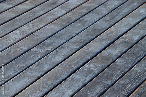 Background, texture of decking boards on the terrace