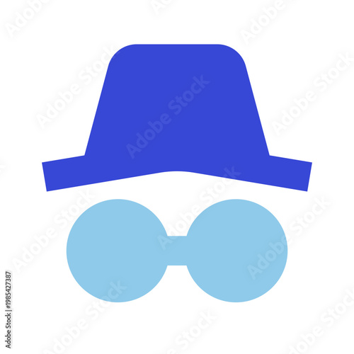 security blue tone icon set