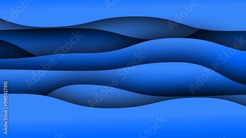 curved wavy lines tech futuristic motion background. dynamic abstract line waving loop line. Metaverse Abstract Seamless wave abstract lines stream 4K background loop