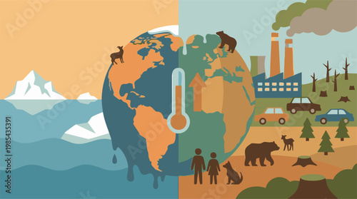 Climate Change: Global Warming's Impact on Environment and Industry