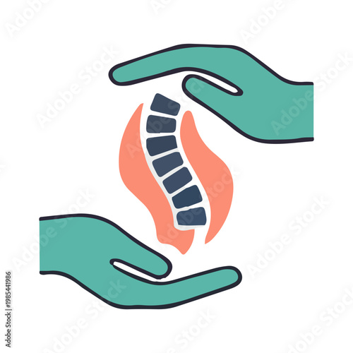 Spine Care and Chiropractic Icon