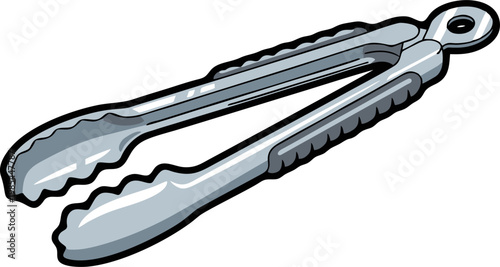 Tongs Metal Kitchen Cooking Utensil for Grabbing and Serving Food