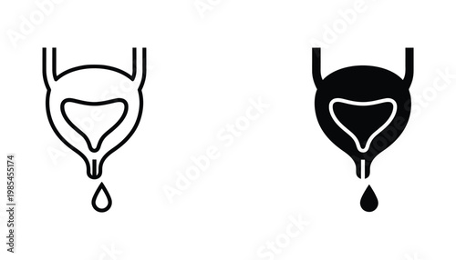 Urinary Bladder Symbol Medical Icon Urology Healthcare