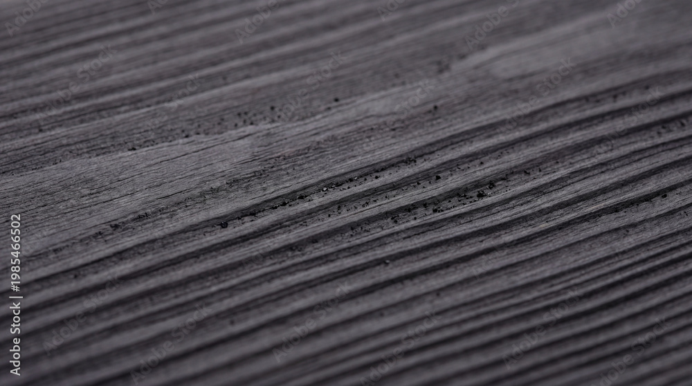 Fototapeta premium Elegant Brushed Shou Sugi Ban Cedar Detail 