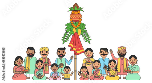 Group of people sitting together celebration.