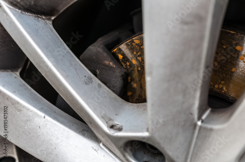 Autoreifen Bremssystem Inspektion