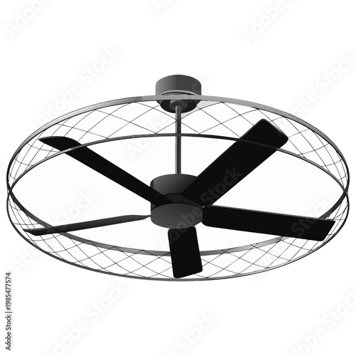 3D vector illustration of a circular satellite dish antenna icon symbol for global television and internet communication technology equipment.