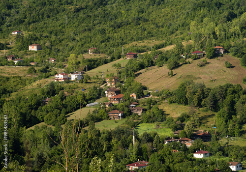A Turkish village. Near Kastamonu, Türkiye