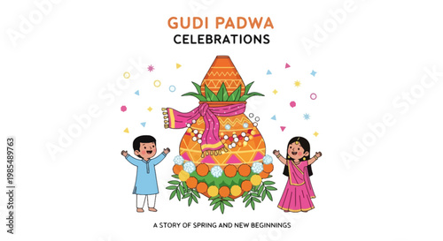 Traditional Indian Festival Colorful Food Pyramid.