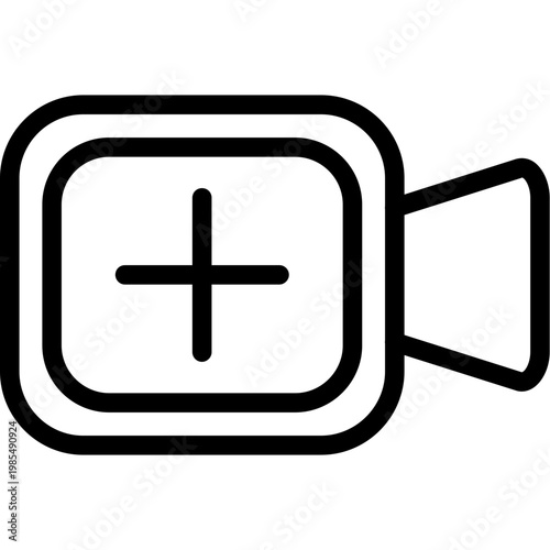 Video plus Icon