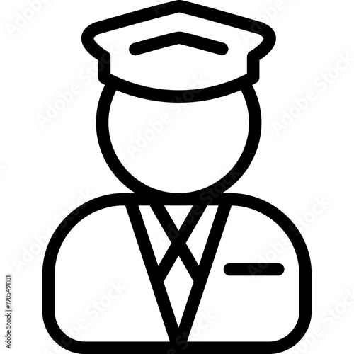 User pilot tie Icon