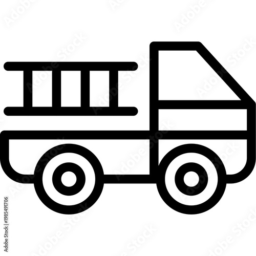 Truck ladder Icon
